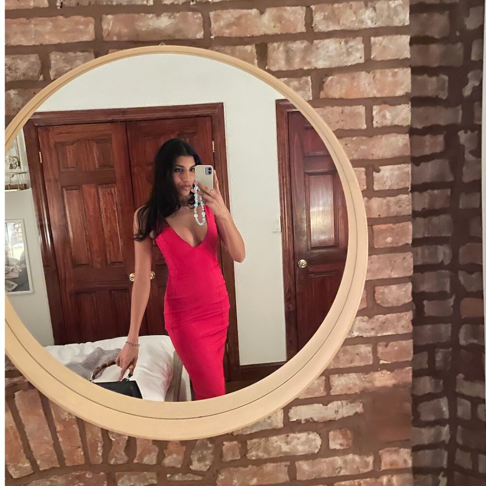 RED HOUSE OF CB DRESS